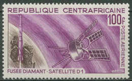 Zentralafrikanische Republik 1966 Satellit D1 Rakete Diamant 119 Postfrisch - Centrafricaine (République)