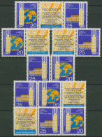 DDR 1970 Getreide Und Brot 1575/76 ZD Alle Kombinationen Postfrisch (SG31197) - Zusammendrucke
