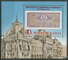 Rumänien 1987 Leihbanknote Block 233 Postfrisch (C92244) - Blokken & Velletjes