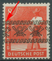 Bizone 1948 Bandaufdruck Mit Aufdruckfehler 38 Ia AF PII Postfrisch - Nuovi