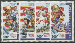 Guinea 1992 Fußball-WM `94 In Den USA 1367/70 A Postfrisch - Guinea (1958-...)