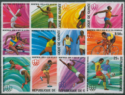 Guinea 1976 Olympische Sommerspiele In Montreal Rad Diskus 740/51 A Postfrisch - Guinée (1958-...)