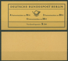 Berlin Markenheftchen 1966 Brandenburger Tor MH 5d RLV IV Postfrisch, Li. Offen - Booklets