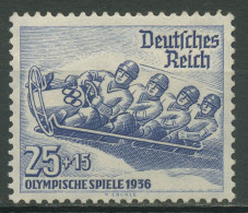 Deutsches Reich 1935 Olympische Winterspiele 602 Postfrisch Geprüft - Ungebraucht