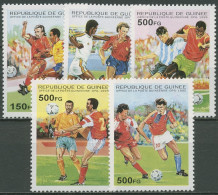Guinea 1995 Fußball-WM `98 In Frankreich 1555/59 Postfrisch - Guinea (1958-...)