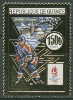 Guinea 1990 Olympische Winterspiele '92 Albertville Eishockey 1278 A Postfrisch - Guinée (1958-...)