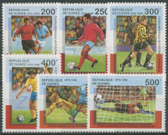 Guinea 1998 Fußball-WM In Frankreich Spielszenen 1835/40 Postfrisch - Guinée (1958-...)