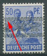 Bizone 1948 Bandaufdruck Mit Aufdruckfehler 48 I AF PII Postfrisch - Ungebraucht