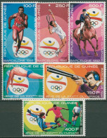 Guinea 1989 Olympische Sommerspiele '92 In Barcelona 1256/61 A Postfrisch - Guinée (1958-...)