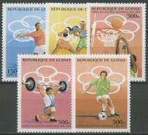 Guinea 1995 Olympische Spiele Atlanta Boxen Basketball 1521/25 Postfrisch - Guinée (1958-...)