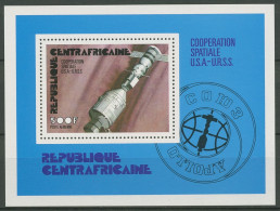 Zentralafrikanische Rep. 1976 Raumfahrt Apollo-Sojus Block 9 Postfrisch (C29283) - Centrafricaine (République)