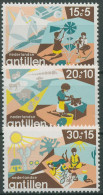 Niederländische Antillen 1975 Voor Het Kind Freizeit 307/09 Postfrisch - Curaçao, Nederlandse Antillen, Aruba