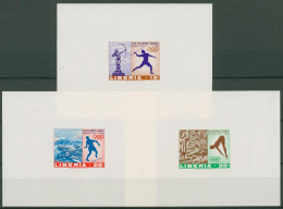 Liberia 1968 Olympische Sommerspiele Mexiko 706/08 B Blocks Postfrisch (C29253) - Liberia
