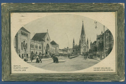 Berlin Ausstellungshallen Und Gedächtniskirche, Gelaufen 1918 (AK3790) - Mitte