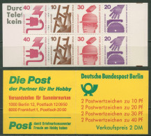 Berlin Markenheftchen 1974 Unfallverhütung MH 9 D IIb Postfrisch - Markenheftchen