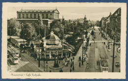 Hannover Georgstraße Cafe Kröpcke, Gelaufen 1938 (AK3792) - Hannover