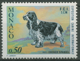 Monaco 1971 Hunde Cockerspaniel 1012 Postfrisch - Nuovi
