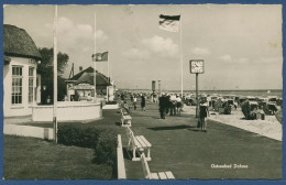 Ostseebad Dahme Strandkonditorei, Gelaufen 1956 (AK3776) - Groemitz