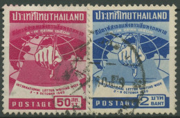 Thailand 1960 Internationale Briefwoche 355/56 Gestempelt - Thailand