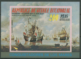 Äquatorialguinea 1975 Segelschiffe Block 193 Postfrisch (C29277) - Guinea Equatoriale