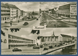 Kassel Steinweg Ständeplatz Fuldabrücke, Gelaufen 1955 (AK3775) - Kassel