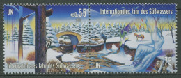 UNO Wien 2003 Jahr Des Süsswassers Winterlandschaft 393/94 ZD Postfrisch - Ongebruikt