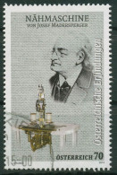 Österreich 2014 Erfinder Josef Madersperger Die Nähmaschine 3141 Gestempelt - Used Stamps