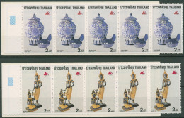 Thailand 1989 Kunsthandwerk Markenheftchen 1315/16 MH Postfrisch (C24800) - Thailand