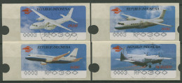 Indonesien 1996 ATM AIR SHOW Flugzeuge Automat 3 Satz 4 Werte, 3/6.3e Gestempelt - Indonesien