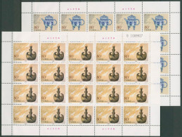 China 2000 Freundschaft Mit Kasachstan 3160/61 Bogen Postfrisch (SG40294) - Unused Stamps