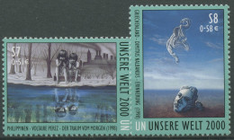 UNO Wien 2000 Gemälde Unsere Welt 307/08 Postfrisch - Unused Stamps