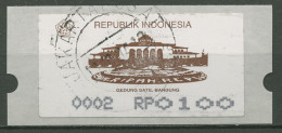 Indonesien 1994 Automatenmarke ATM Automat 2 RP 100, 1.2 Gestempelt - Indonesia