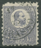 Ungarn 1871 König Franz Josef 13 A Gestempelt - Gebruikt