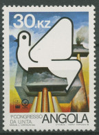 Angola 1984 Taube 1. Kongress Der Nationalen Gewerkschaft 698 Postfrisch - Angola