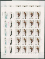 China 2001 Clowns Der Peking-Oper 3213/18 Bogen Postfrisch (SG40301) - Unused Stamps