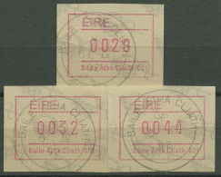 Irland Automatenmarken 1992 Versandstellensatz Automat 001 ATM 4.1 S1 Gestempelt - Franking Labels