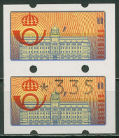 Schweden ATM 1992 Hauptpostamt Leerfeld + 3,35 ATM 2 H VIII Postfrisch - Timbres De Distributeurs [ATM]