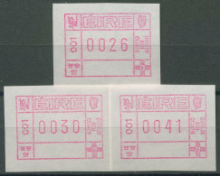 Irland Automatenmarken 1990 Freimarke Versandstellensatz ATM 1 S1 Postfrisch - Franking Labels