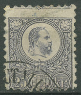 Ungarn 1871 König Franz Josef 13 A Gestempelt, Kleiner Fehler - Gebruikt