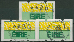 Irland Automatenmarken 1990 Freimarke Versandstellensatz ATM 2 S1 Gestempelt - Franking Labels