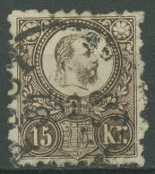 Ungarn 1871 König Franz Josef 12 A Gestempelt, Mängel - Used Stamps