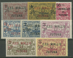 Wallis Und Futuna 1924 Marken Neukaled. Mit Aufdruck 33/40 I Ungebraucht, Mängel - Ongebruikt