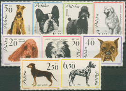 Polen 1963 Tiere Hunde Hunderassen 1374/82 Postfrisch - Ungebraucht