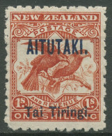 Aitutaki 1903 Vogel Kea 6 Mit Falz - Aitutaki