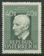 Österreich 1949 Komponist Anton Bruckner 941 Mit Falz - Unused Stamps