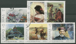 Polen 1987 Gemälde 3082/87 Gestempelt - Used Stamps