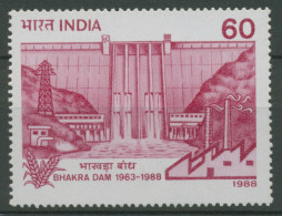 Indien 1988 Bhakra-Staudamm 1194 Postfrisch - Unused Stamps