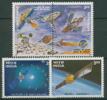 Indien 2000 Weltraumfahrt Satelliten 1782/85 Postfrisch - Neufs
