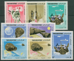 Jemen (Nordjemen) 1966 Gemini 6 Und 7 Weltraumforschung 535/42 A Postfrisch - Yémen