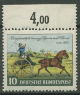 Bund 1952 100 J. Briefmarken V. Thurn & Taxis Mit Oberrand 160 OR Postfrisch - Ungebraucht